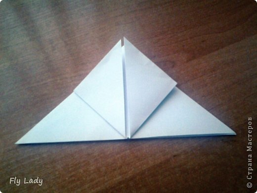 Привет всем*))))

Сегодня мы будем делать прекрасную бабочку по технике оригами которую предумала Акира Йошизава фото 4